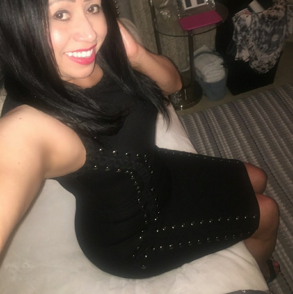 Super gorgeous Wow Couture Black dress size S - Picture 3 of 4